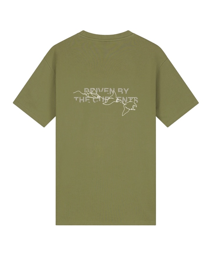 Heren T-shirt groen
