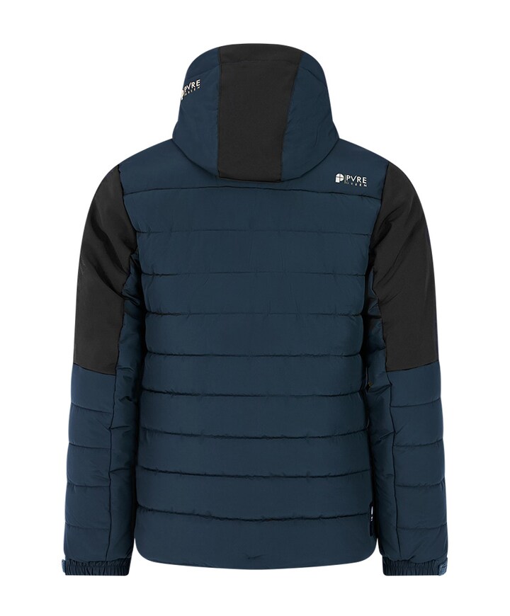 Heren ski-jas blauw