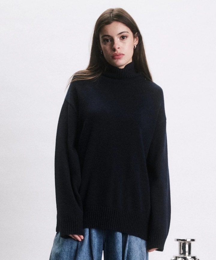 Dames trui blauw