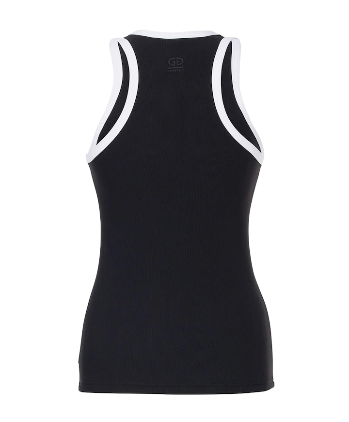 Dames singlet zwart