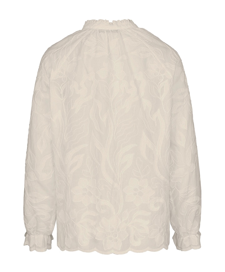 Dames blouse ecru