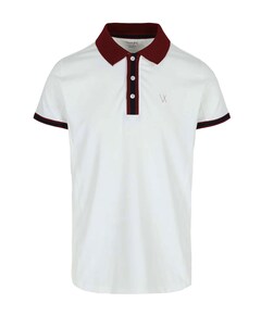 Heren polo wit