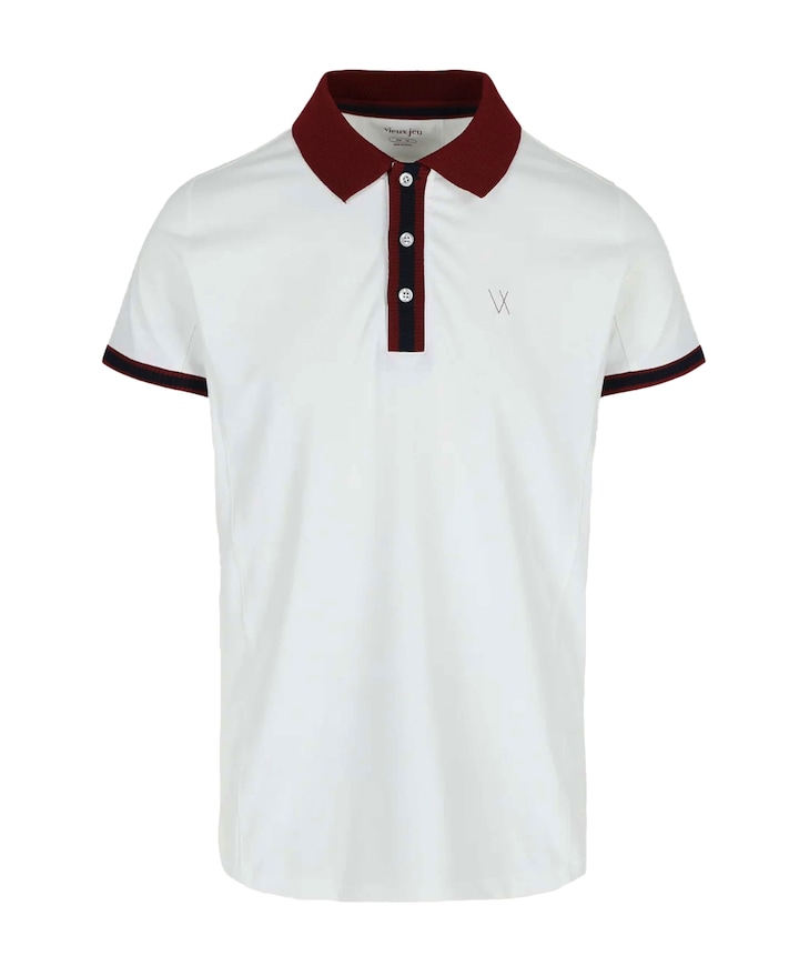 Heren polo wit