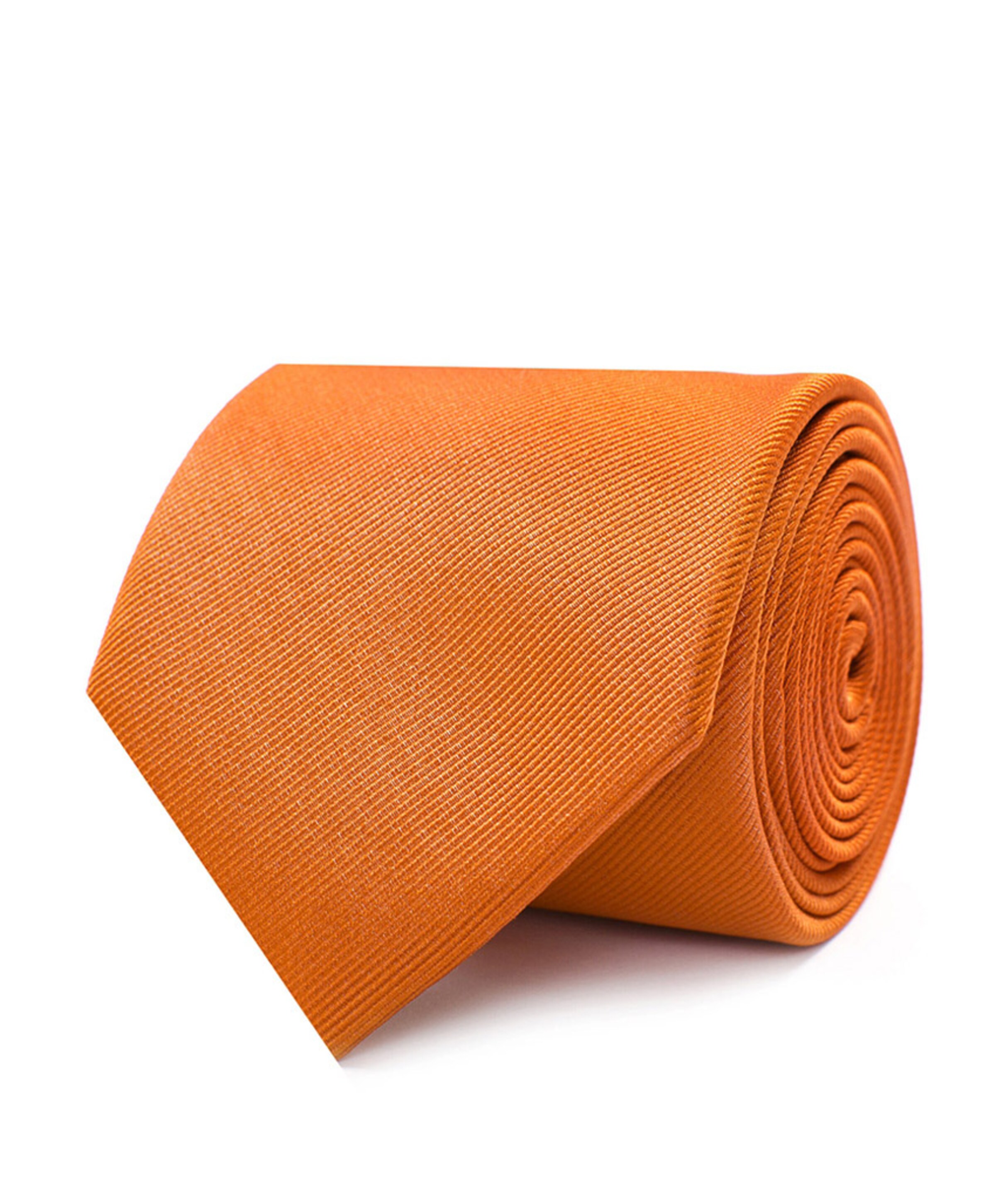 Heren stropdas oranje