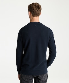 Heren trui blauw
