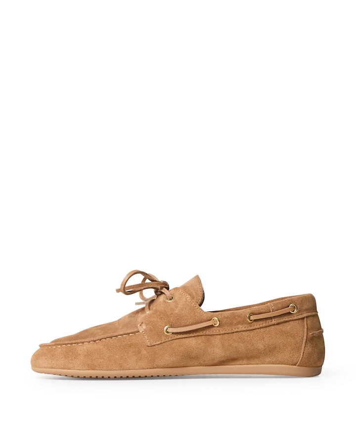dames loafers bruin