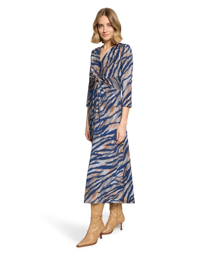 Dames jurk blauw