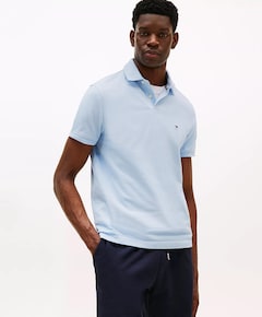 Heren polo blauw