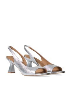 Wiberta dames sandalets zilver