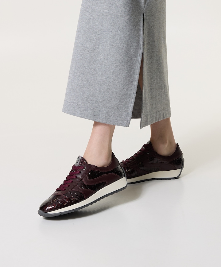 dames sneakers bruin