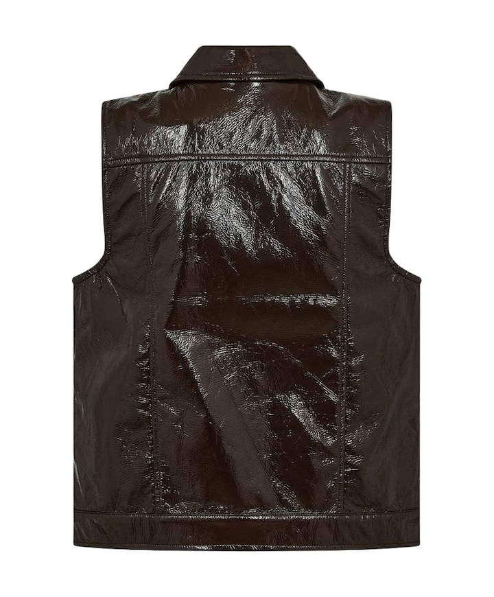 Dames gilet grijs