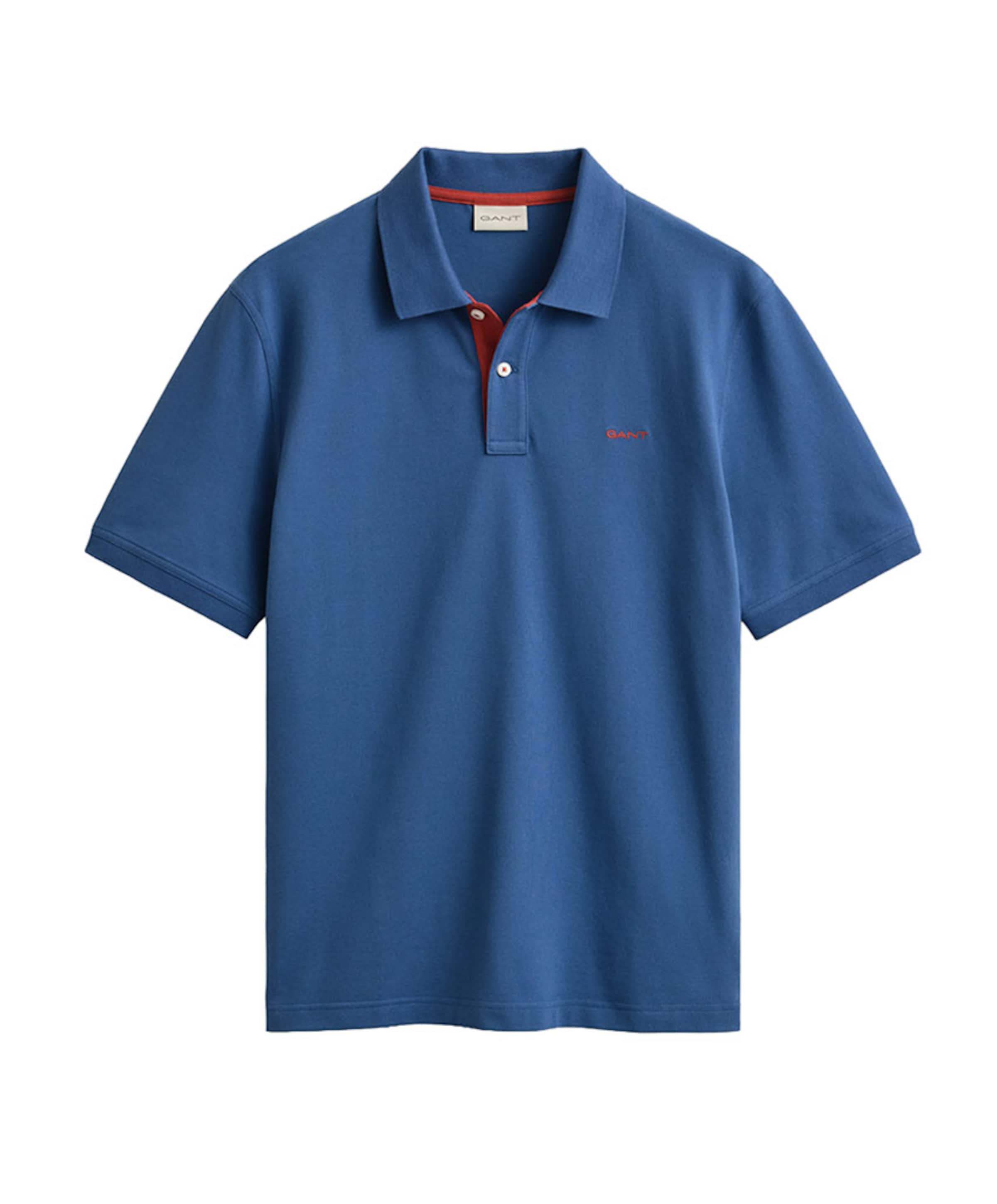 Heren polo blauw