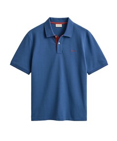 Heren polo blauw