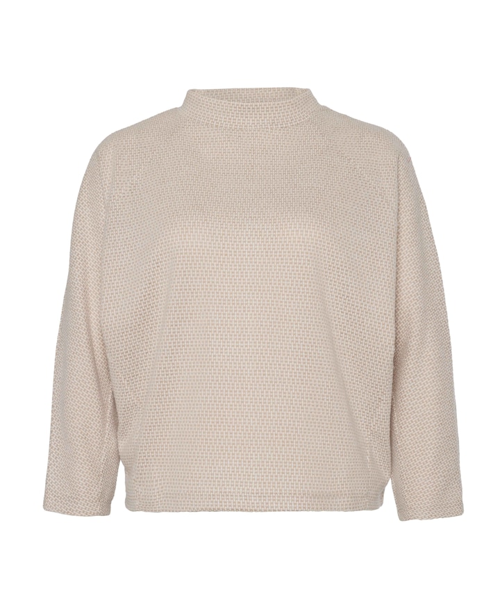 Dames longsleeve beige