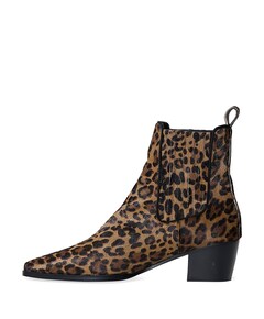 dames enkellaarzen bruin