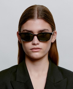 Uniseks zonnebril bruin