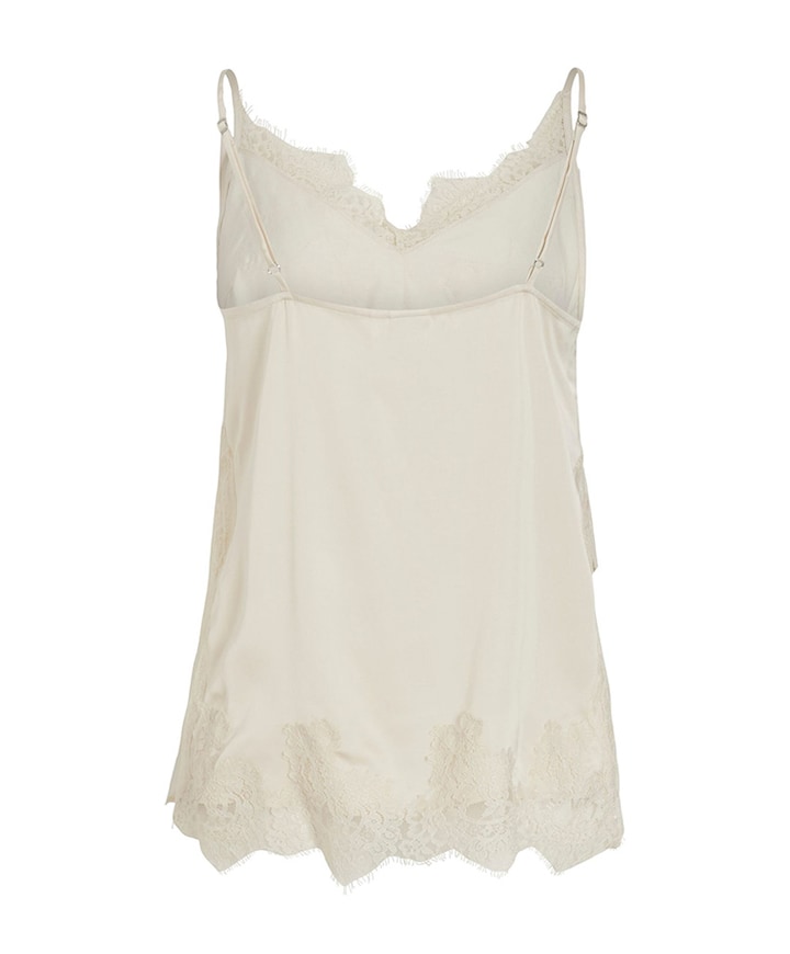 Dames top beige