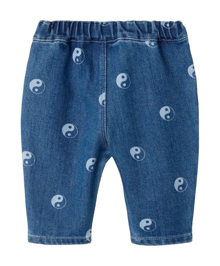 NBMLIVO LOOSE 2001-SE LIL meisjes broek blauw