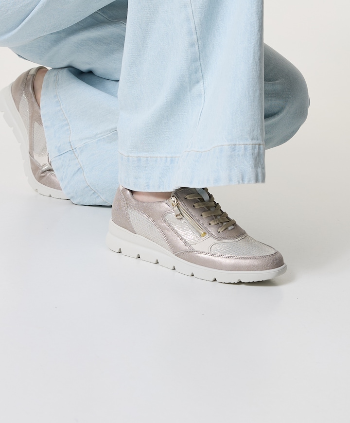 Bruni dames sneakers beige