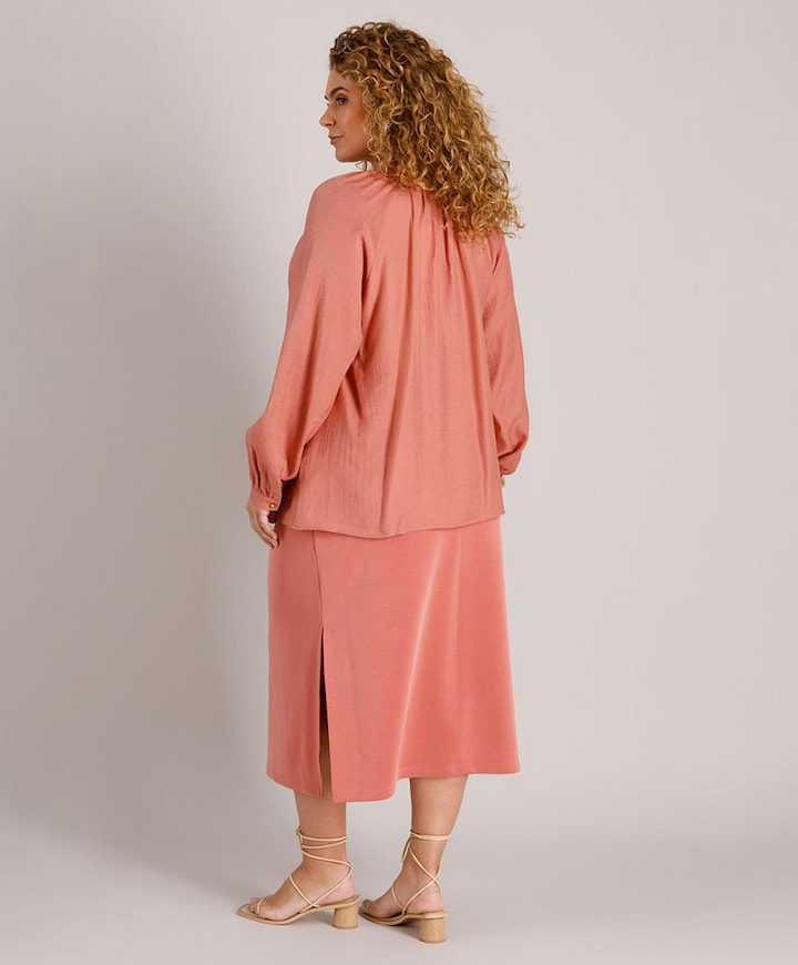 Dames blouse roze