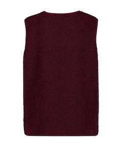 Dames gilet bordeaux