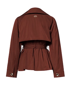 Dames jas bruin