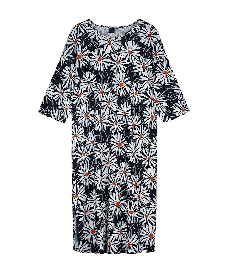 Dames nachthemd blauw