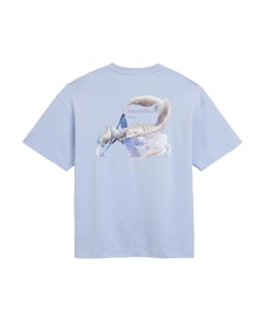 Heren T-shirt blauw