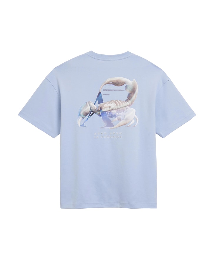 Heren T-shirt blauw