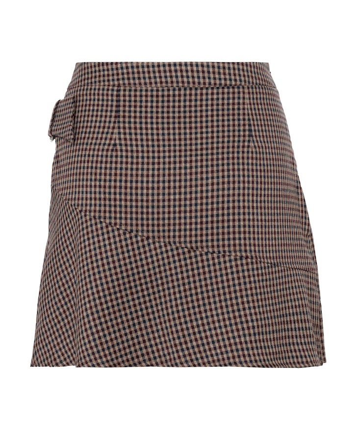 Dames rok bruin