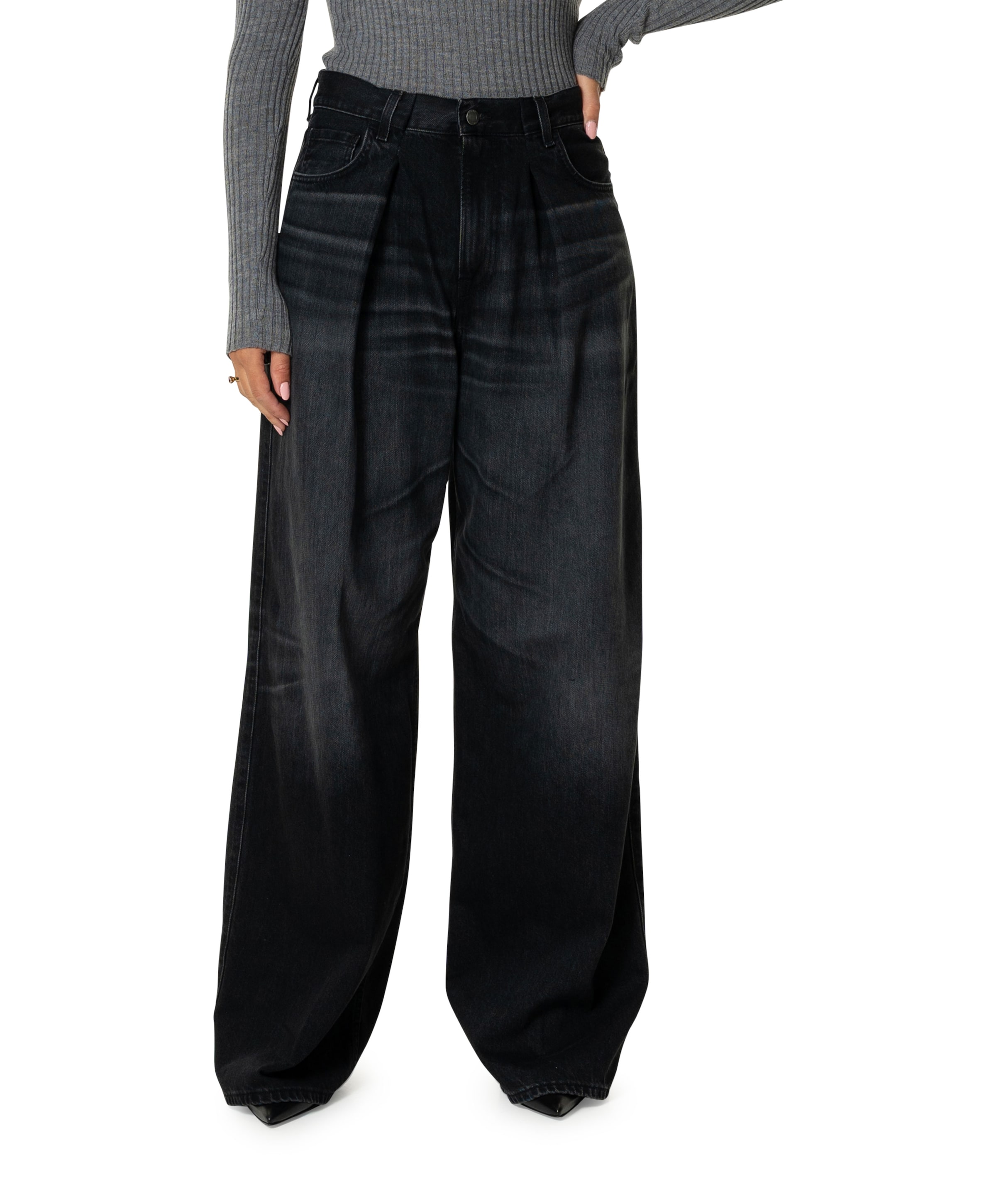 CANDY dames jeans zwart