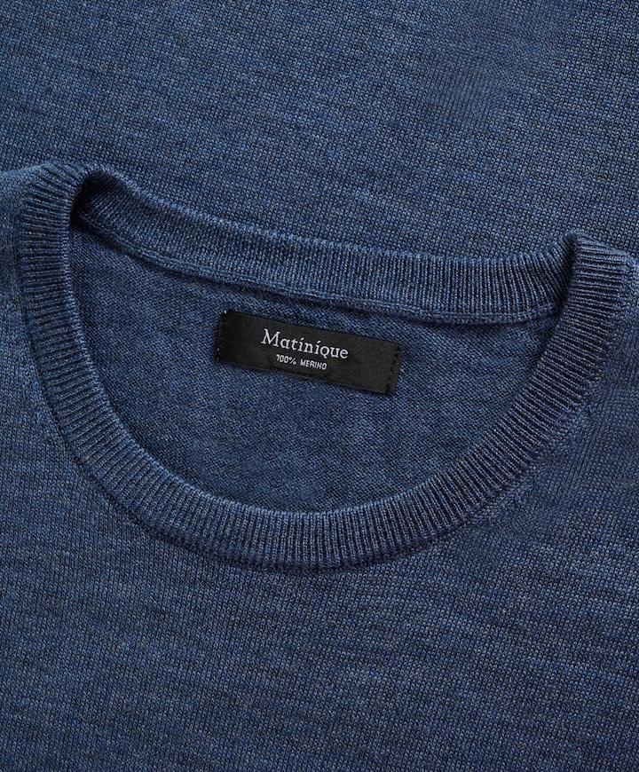 Heren trui blauw
