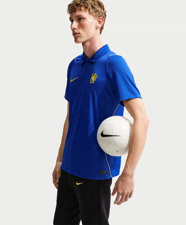 Heren T-shirt blauw