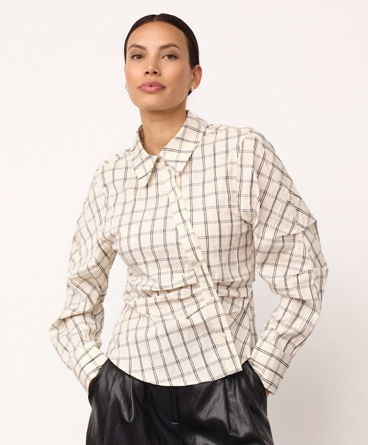 Dames blouse ecru