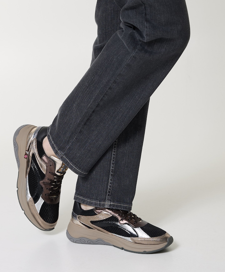 dames sneakers bruin