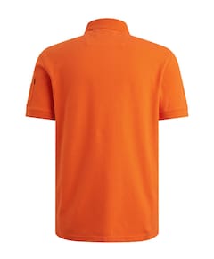 Heren polo oranje