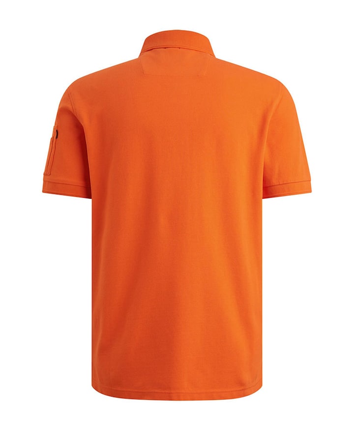 Heren polo oranje