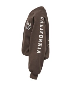 Meisjes sweater bruin
