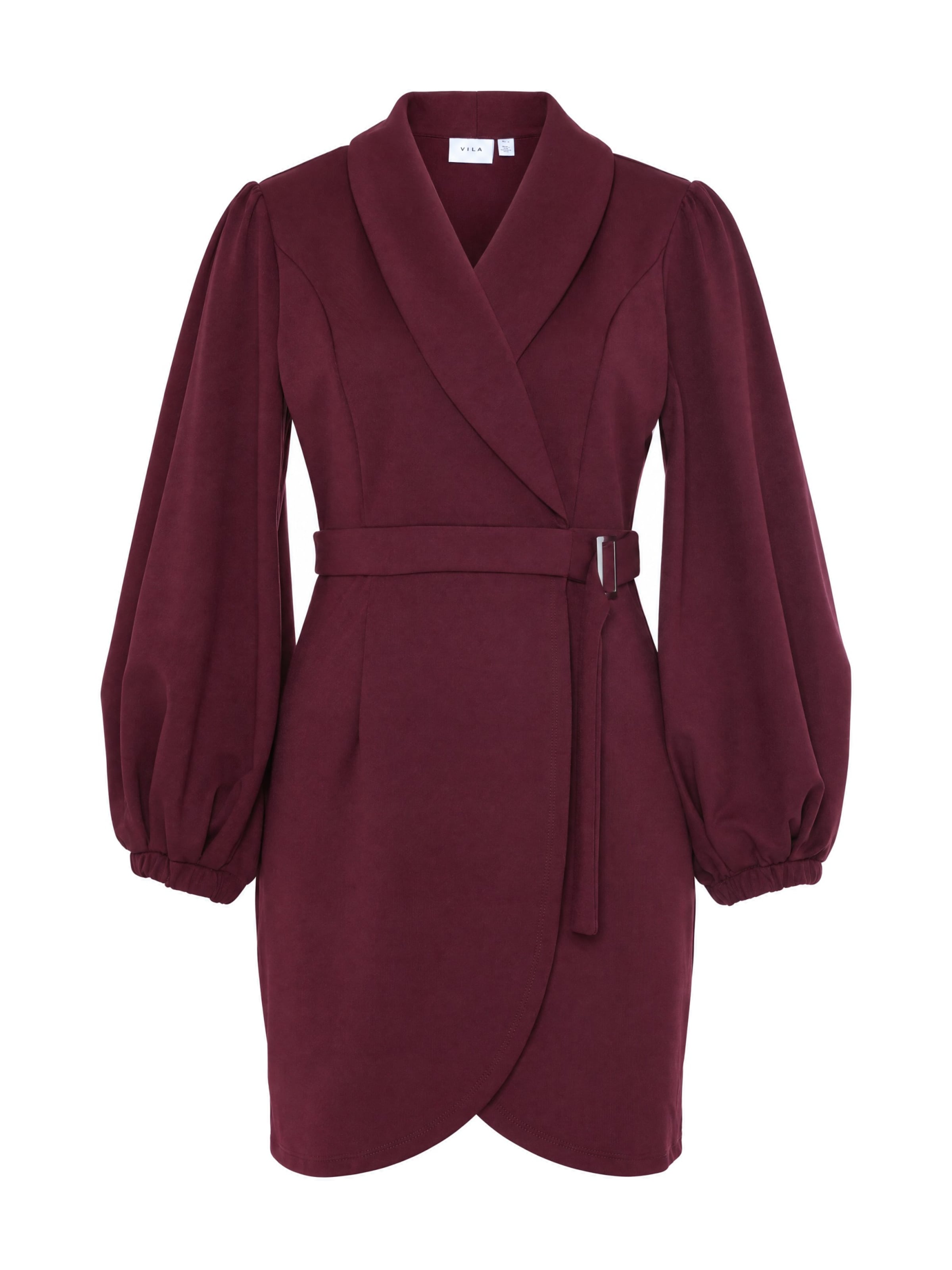 Dames jurk bordeaux