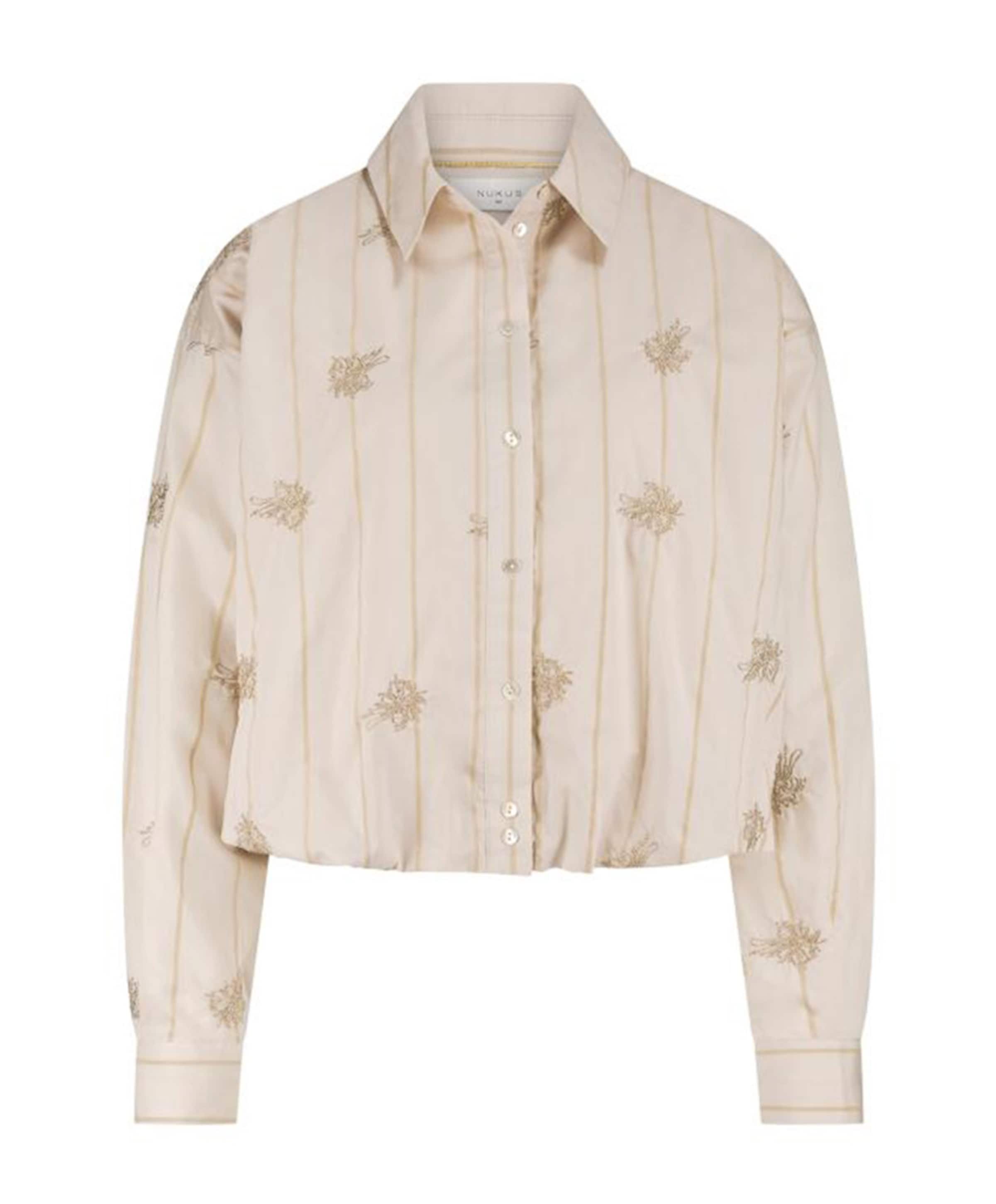 Dames blouse beige