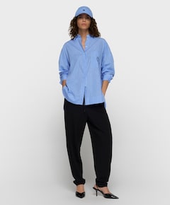 Dames blouse blauw
