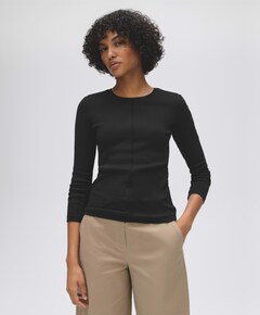 Dames longsleeve zwart