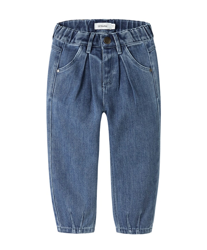 NMNOBELLO BAGGY JEANS 1144-SE LIL meisjes jeans blauw