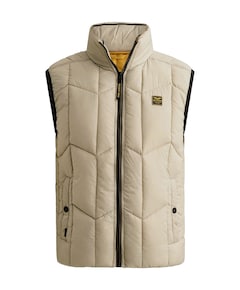 Heren bodywarmer beige