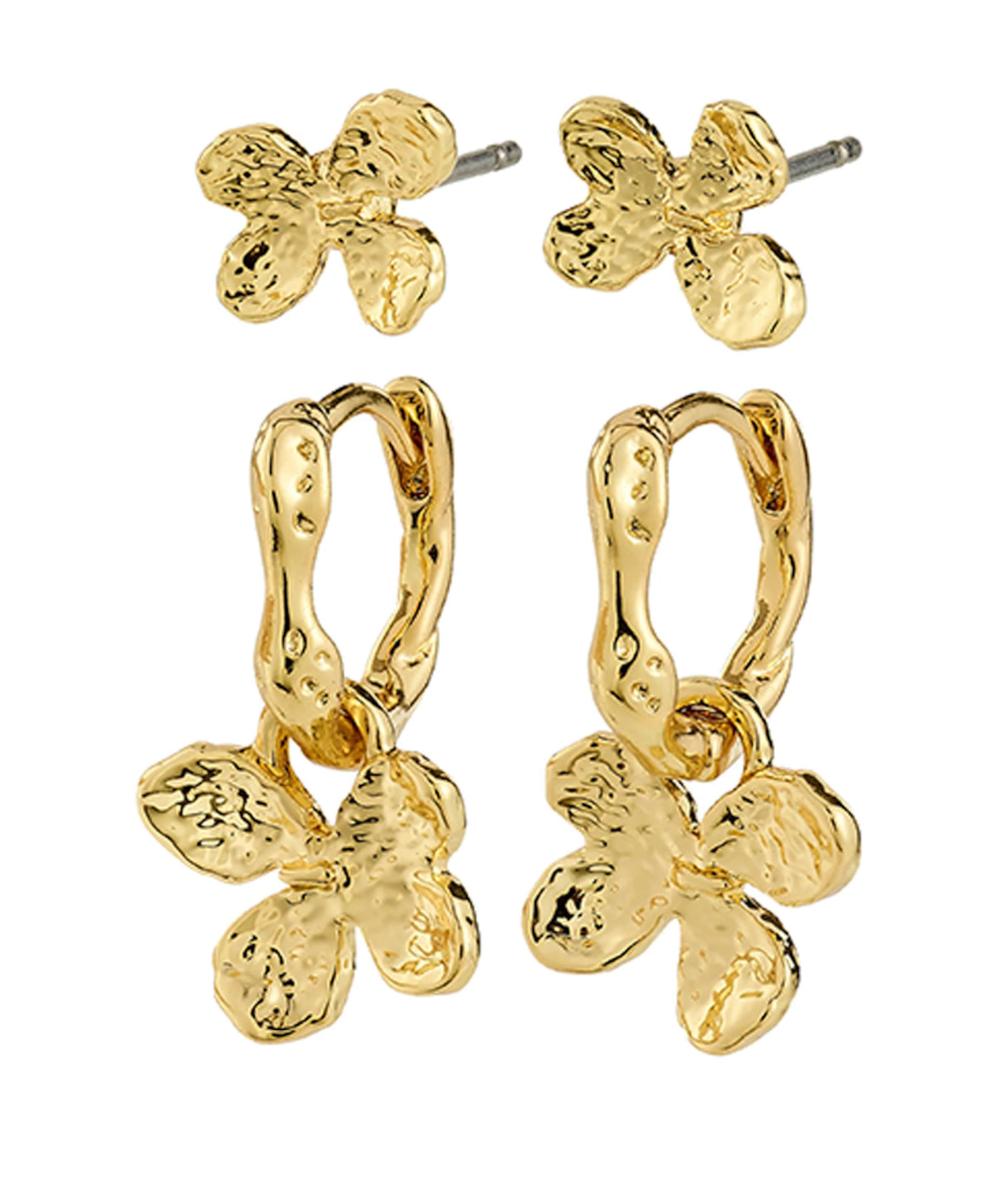 Dames oorbellen goud