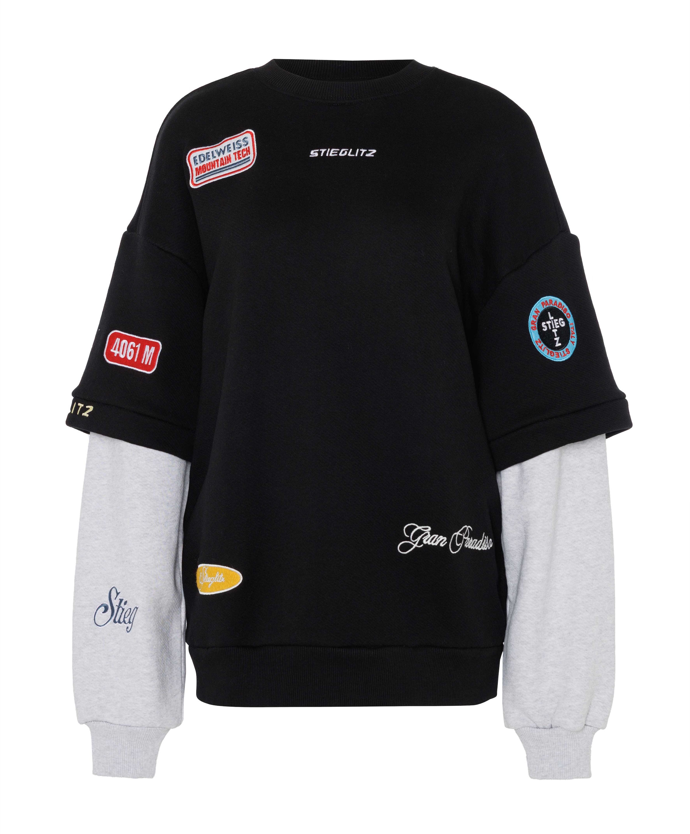 Dames sweater zwart