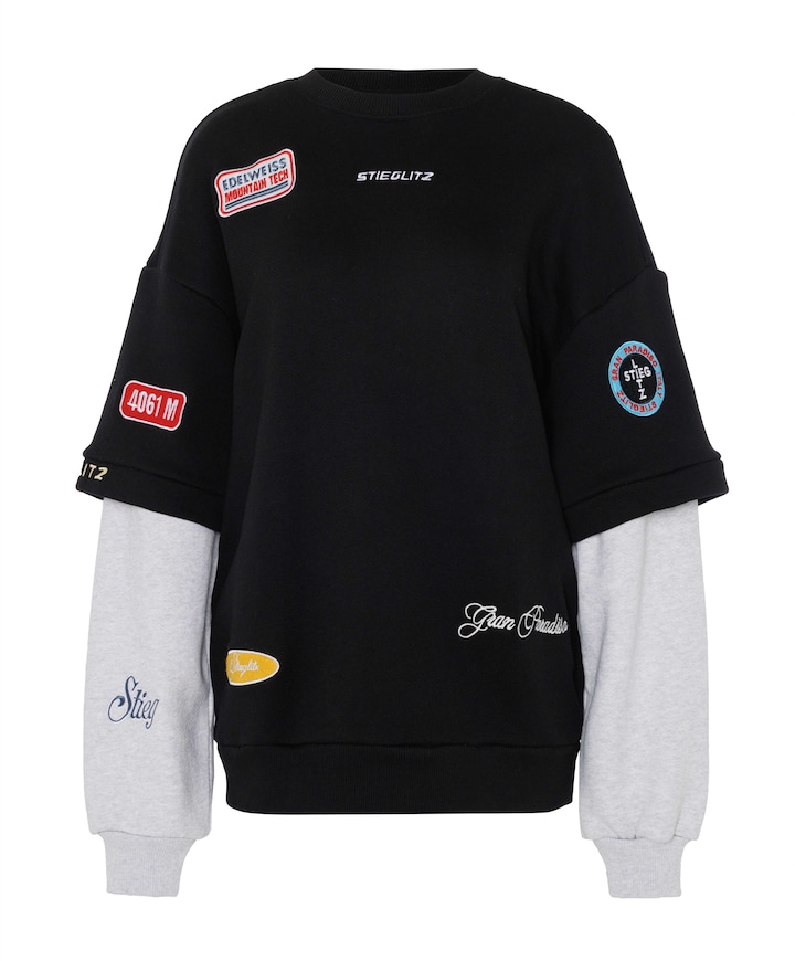 Dames sweater zwart