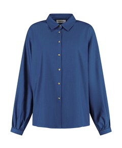 Dames blouse blauw