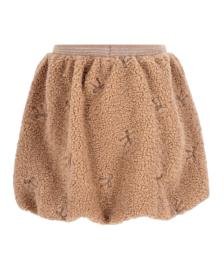 Meisjes rok beige