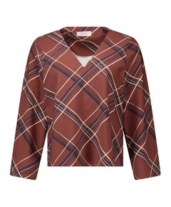 Dames longsleeve bruin